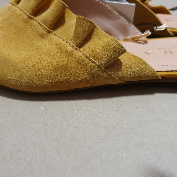 Zara Women's Leather flat sandals - Size 36 - New - Picture 11 of 11